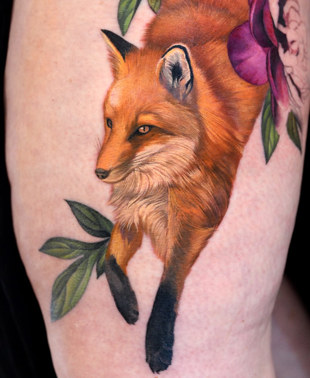 Tattoo by @joicewangtattoos — realism, black_and_grey
