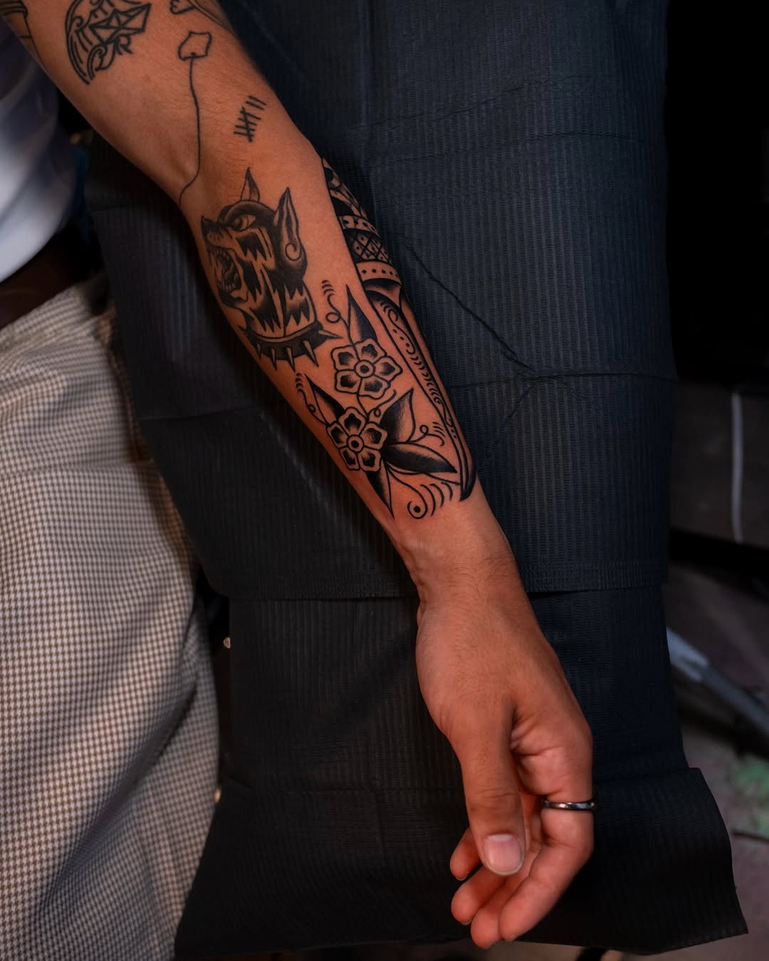 Tattoo by @juliancallejas — black_and_grey, tribal