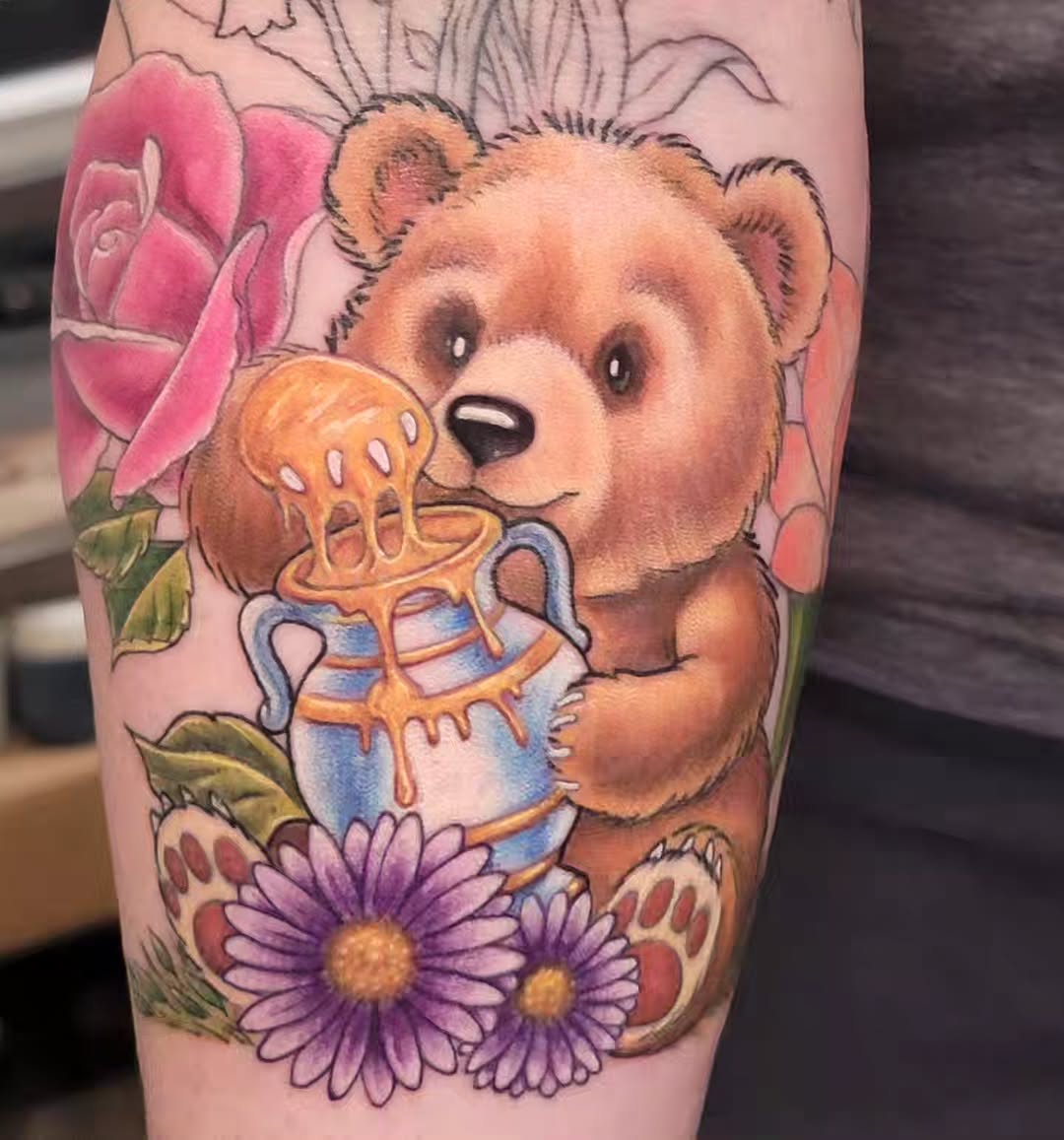 Tattoo by @sharptattoos — realism, new_school