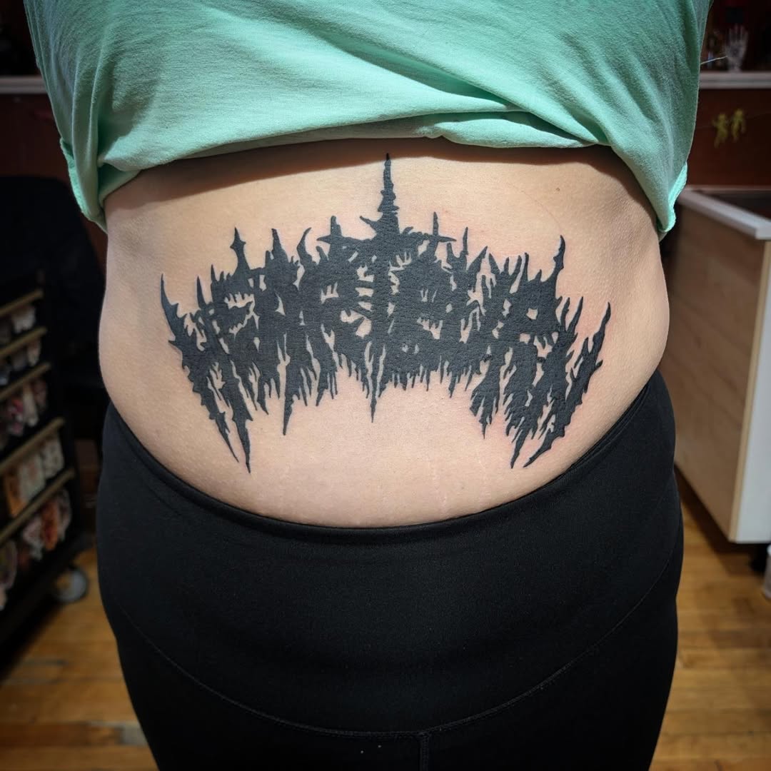 Tattoo by @cabinfevertattoo — blackwork