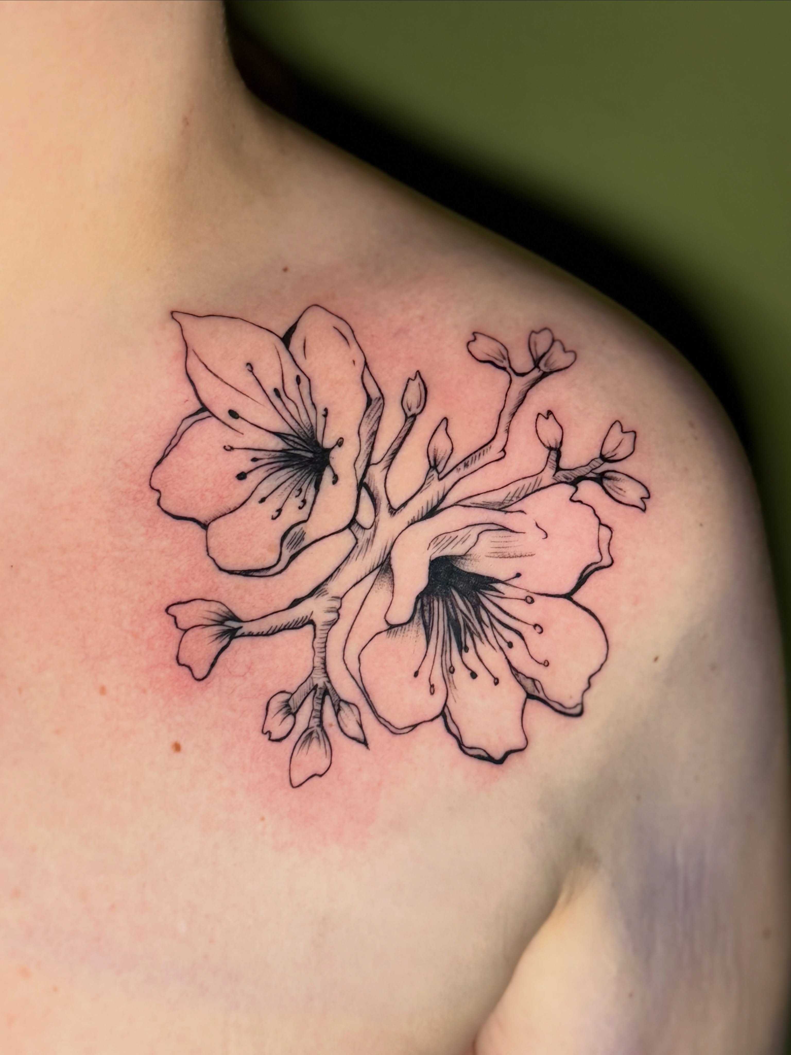 Tattoo by @sumsumtattoos — black_and_grey
