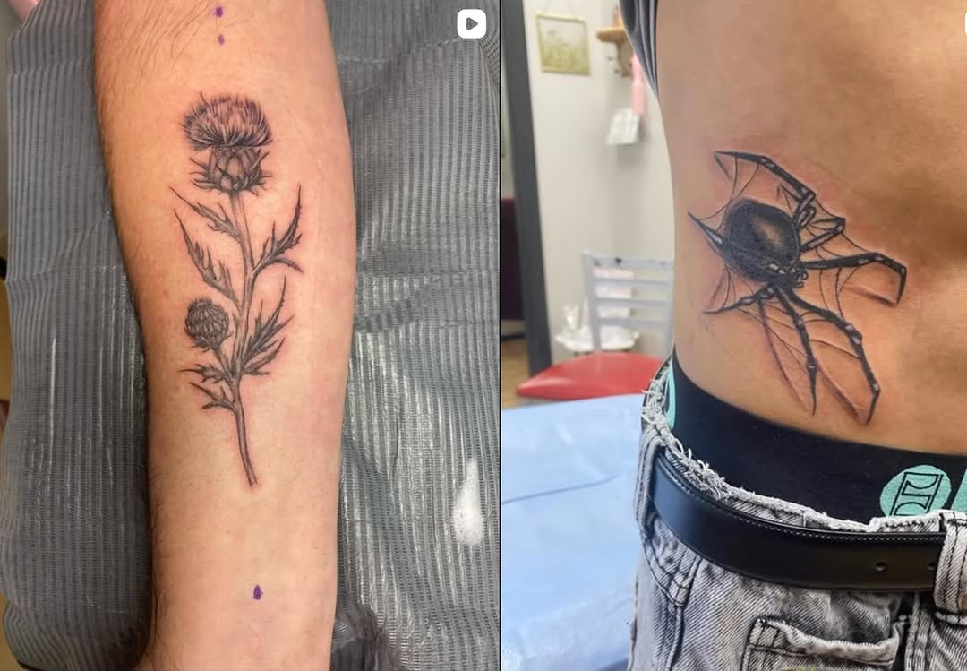 Tattoo by @turnuptulip — fine_line, realism