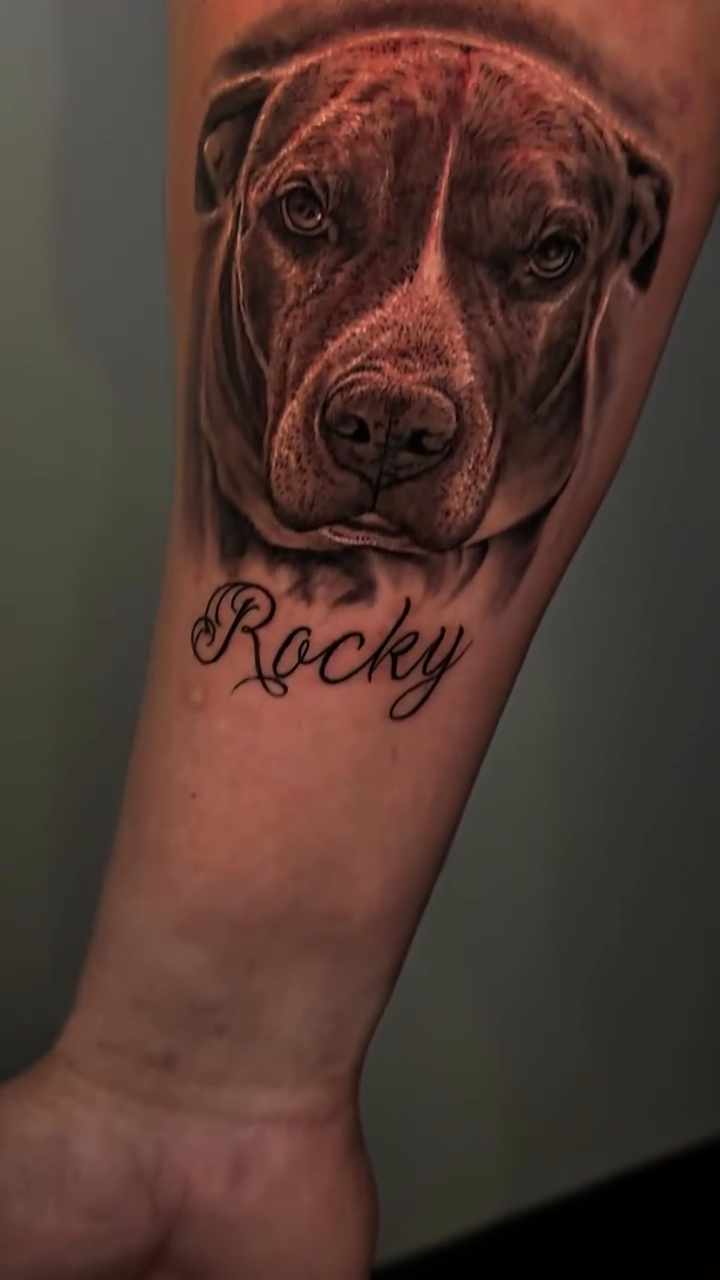 Tattoo by @dantattoo801 — realism, black_and_grey