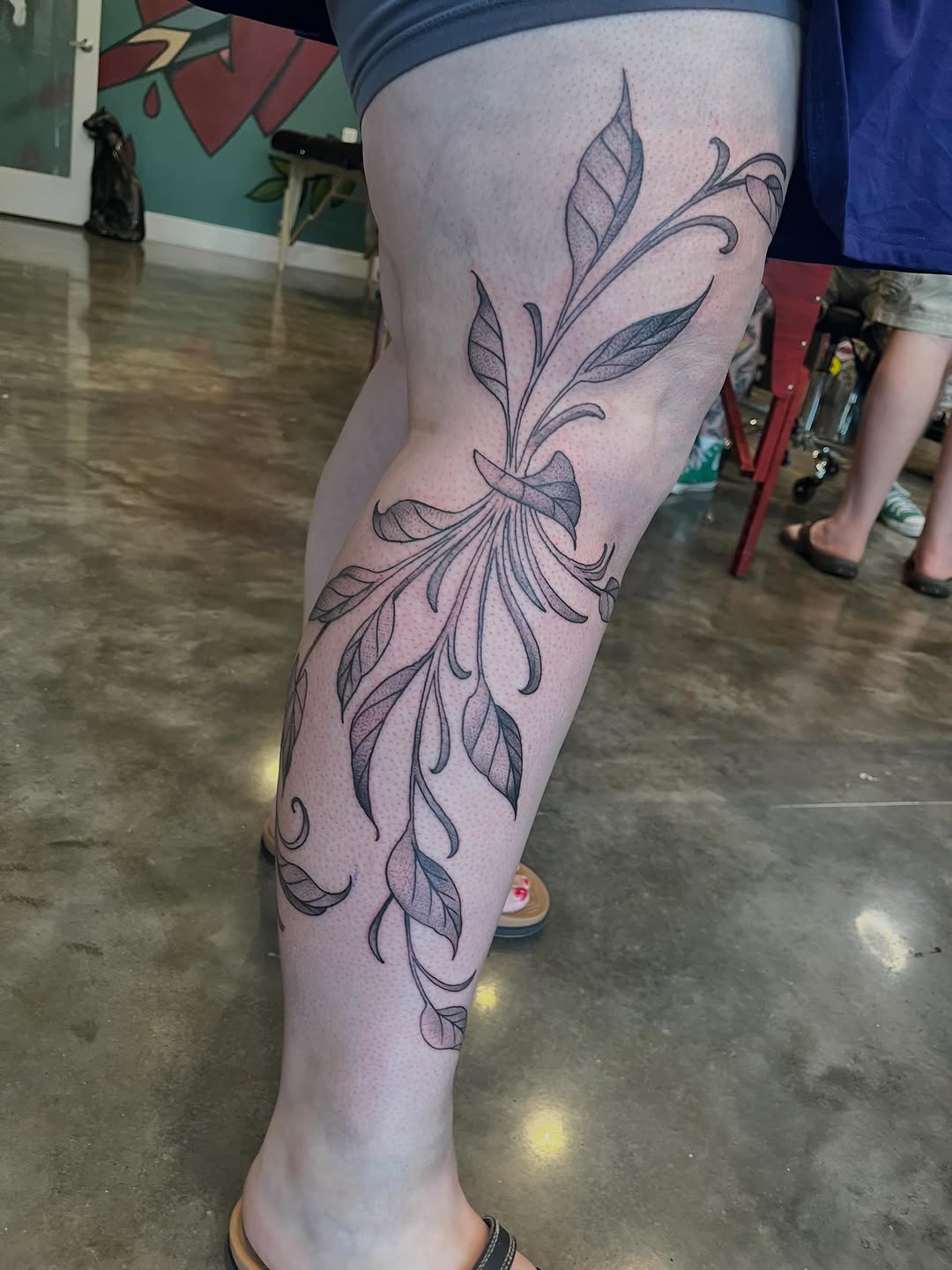 Tattoo by @artbyianwhite — fine_line, dotwork