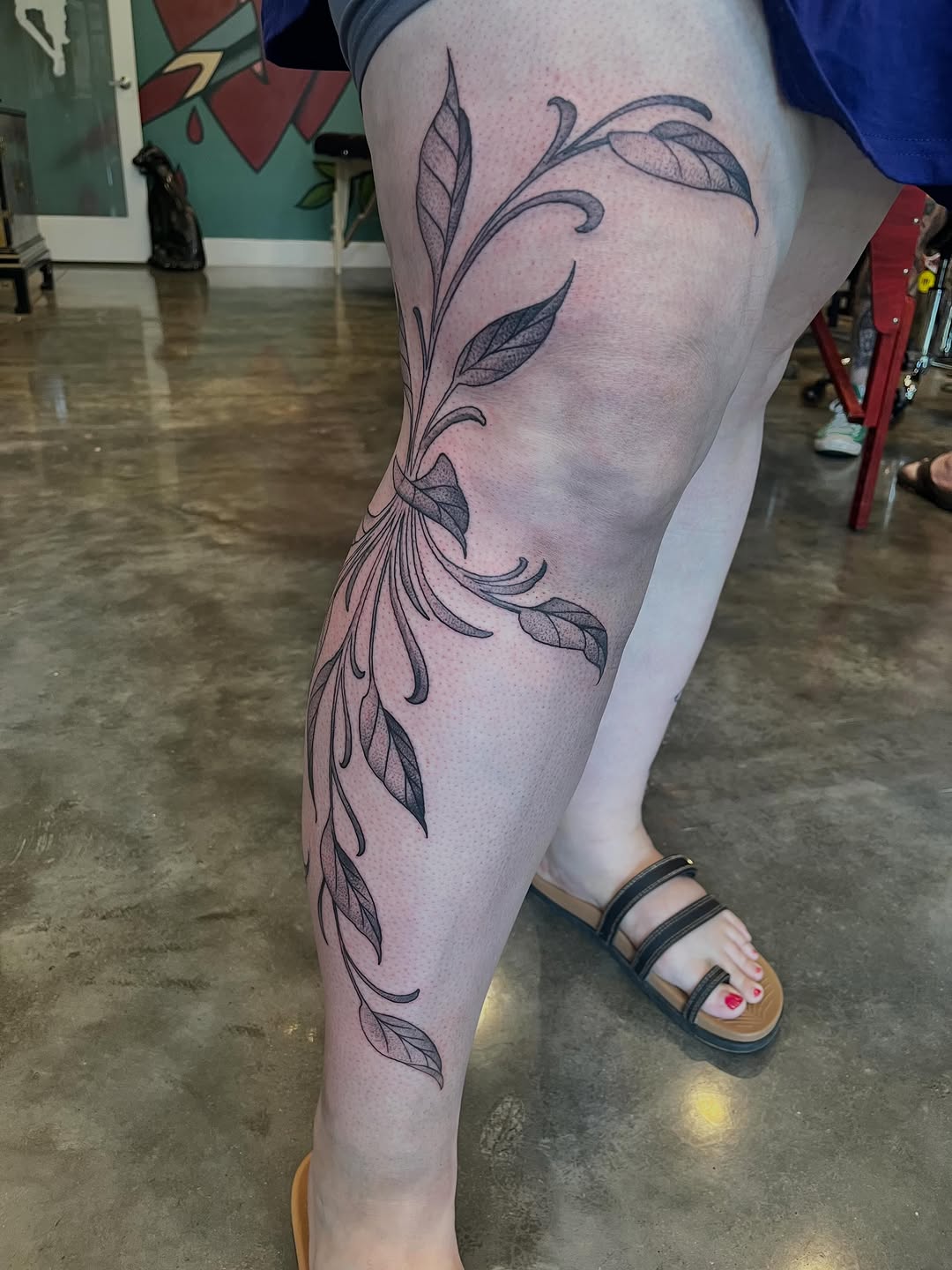 Tattoo by @artbyianwhite — fine_line, black_and_grey