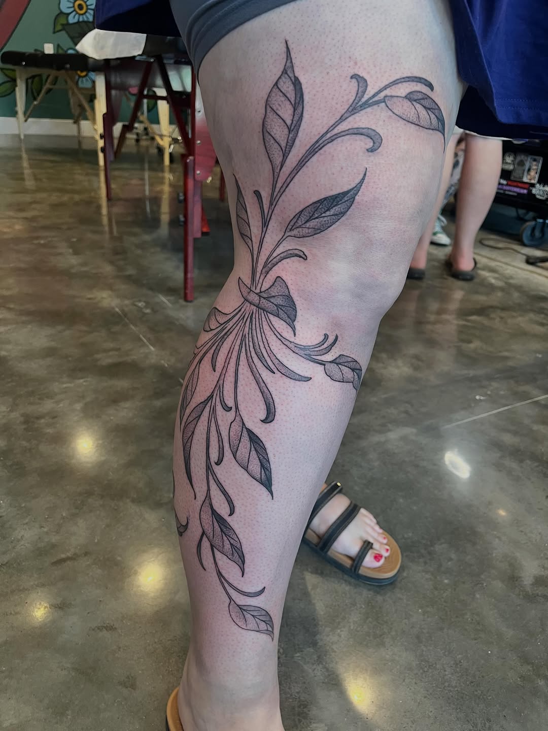 Tattoo by @artbyianwhite — fine_line, dotwork