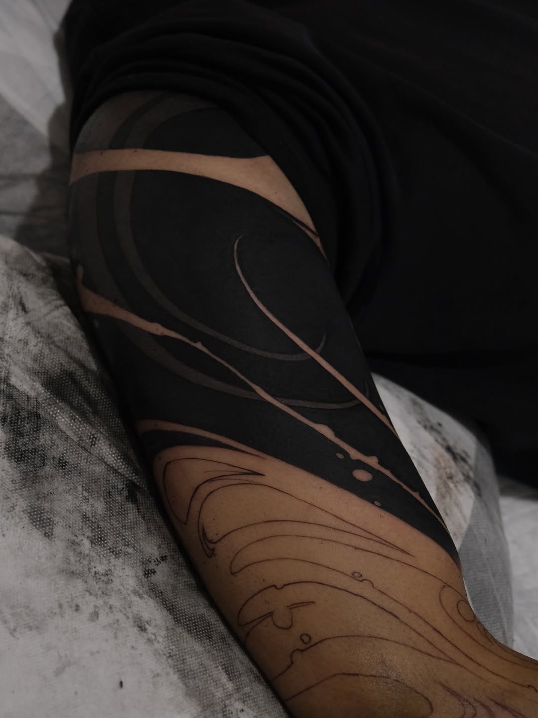 Tattoo by @who_is_ryu — blackwork, ornamental