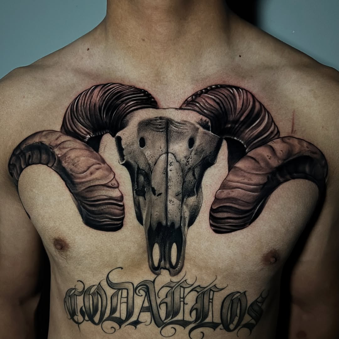 Tattoo by @yackolettersx6 β realism, black_and_grey
