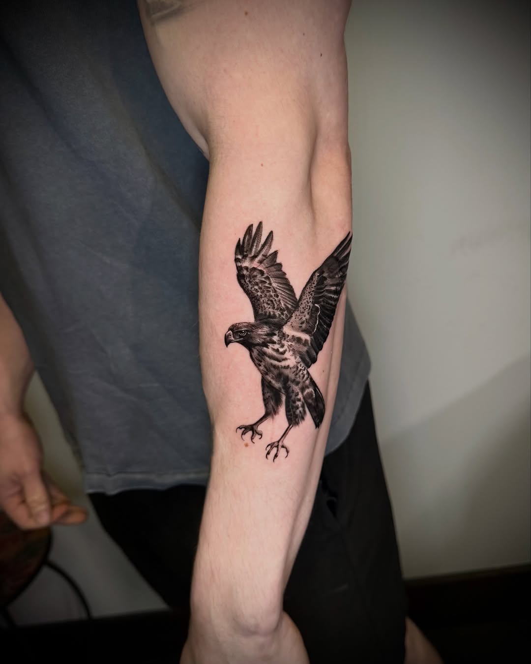 Tattoo by @katherinatattoos โ realism, black_and_grey