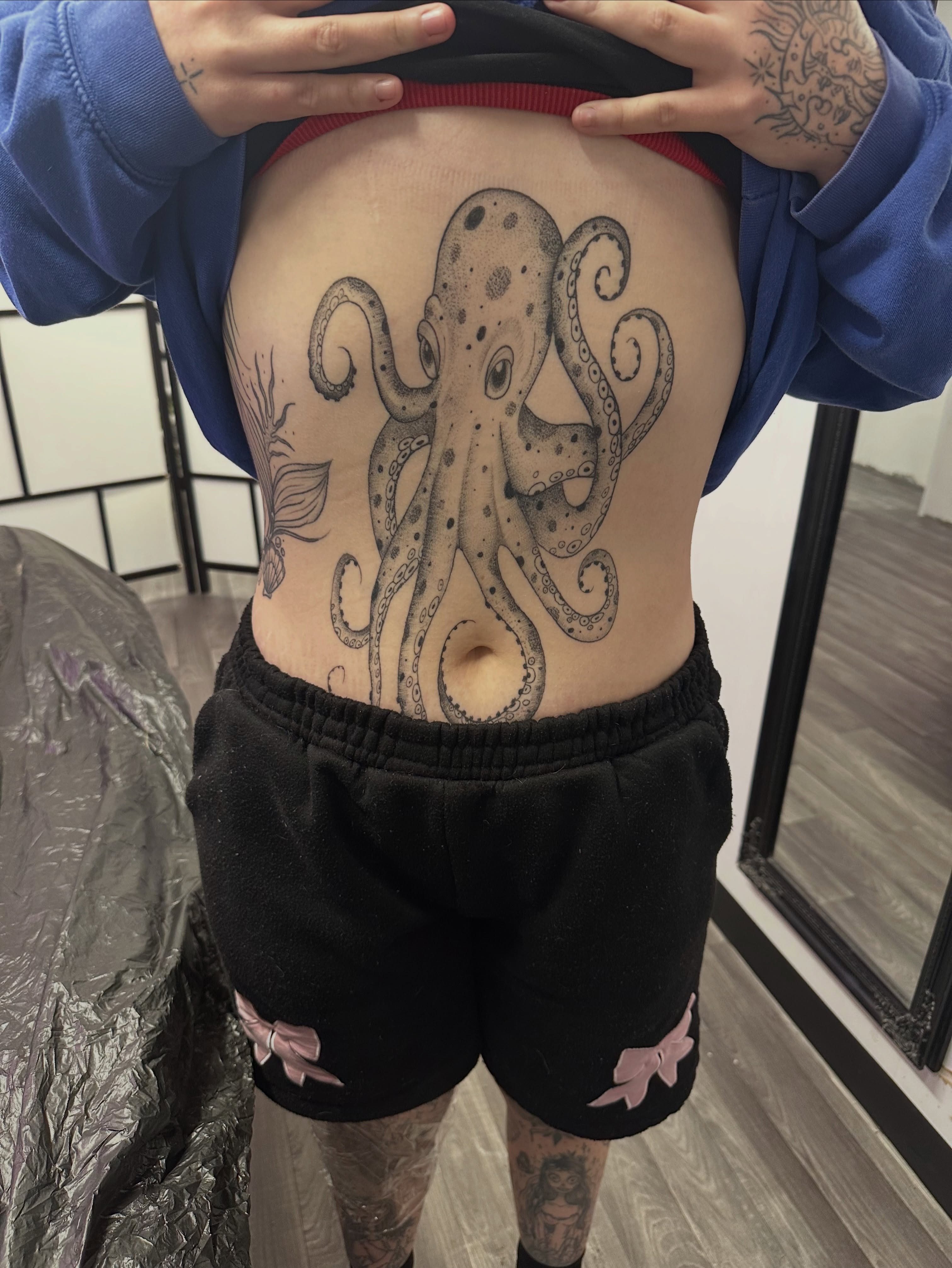 Tattoo by @meg.the.cyclopz_ — dotwork