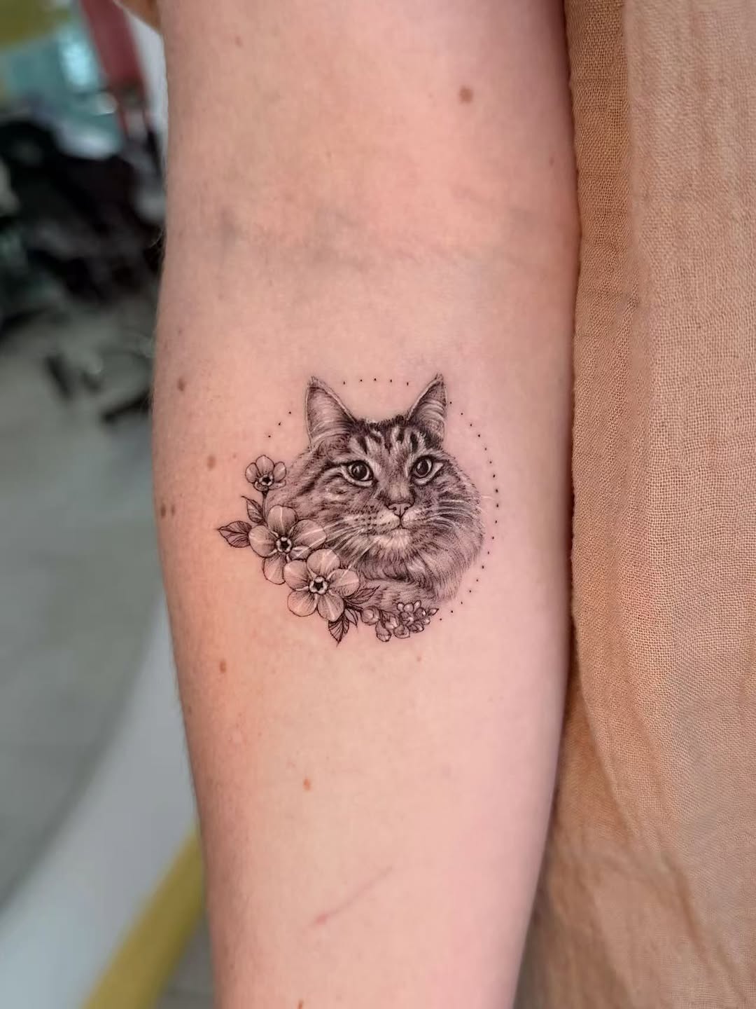 Tattoo by @baronart__nana — realism, black_and_grey