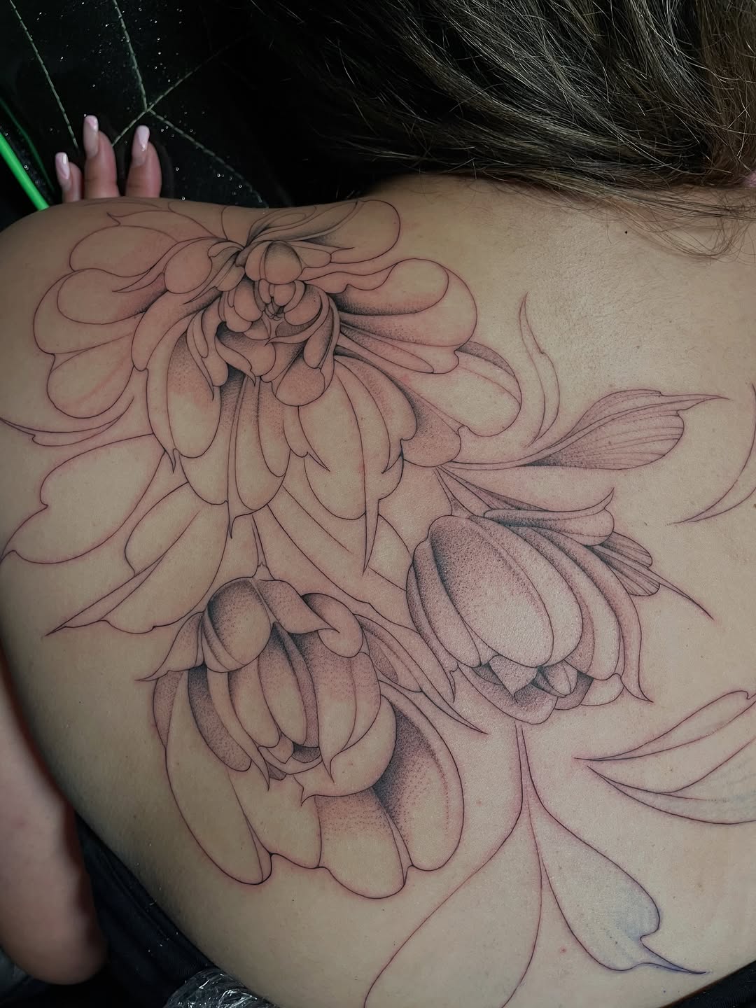 Tattoo by @mimiblu_stattoos — fine_line, dotwork