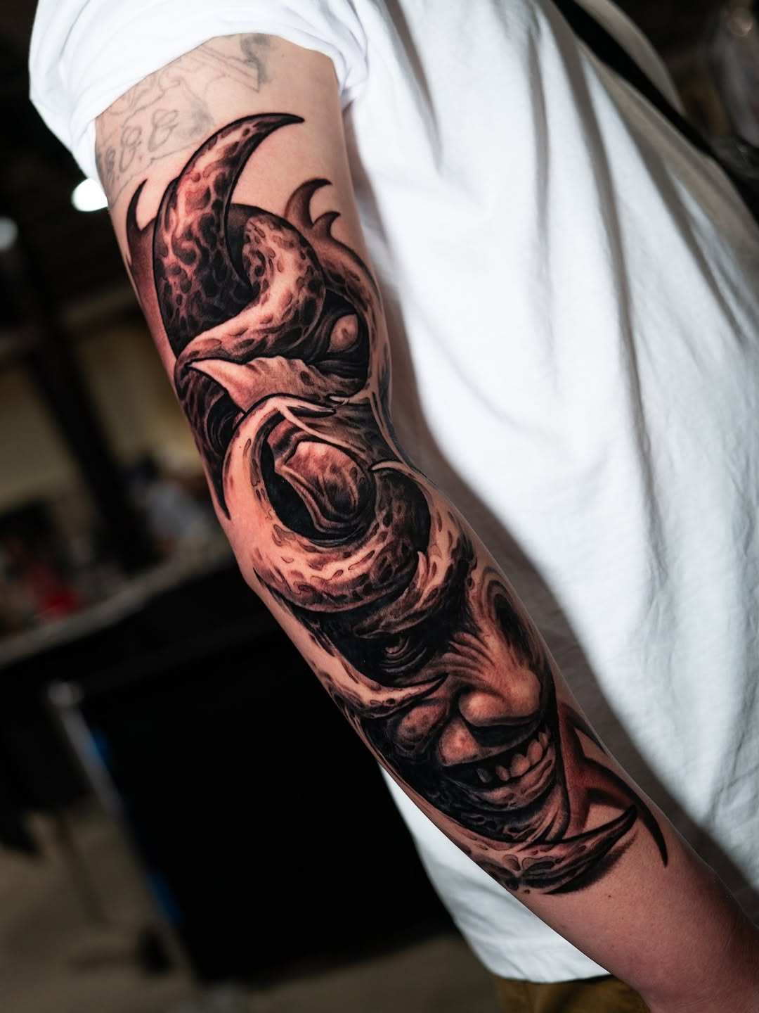 Tattoo by @markink__ β realism, dark_realism
