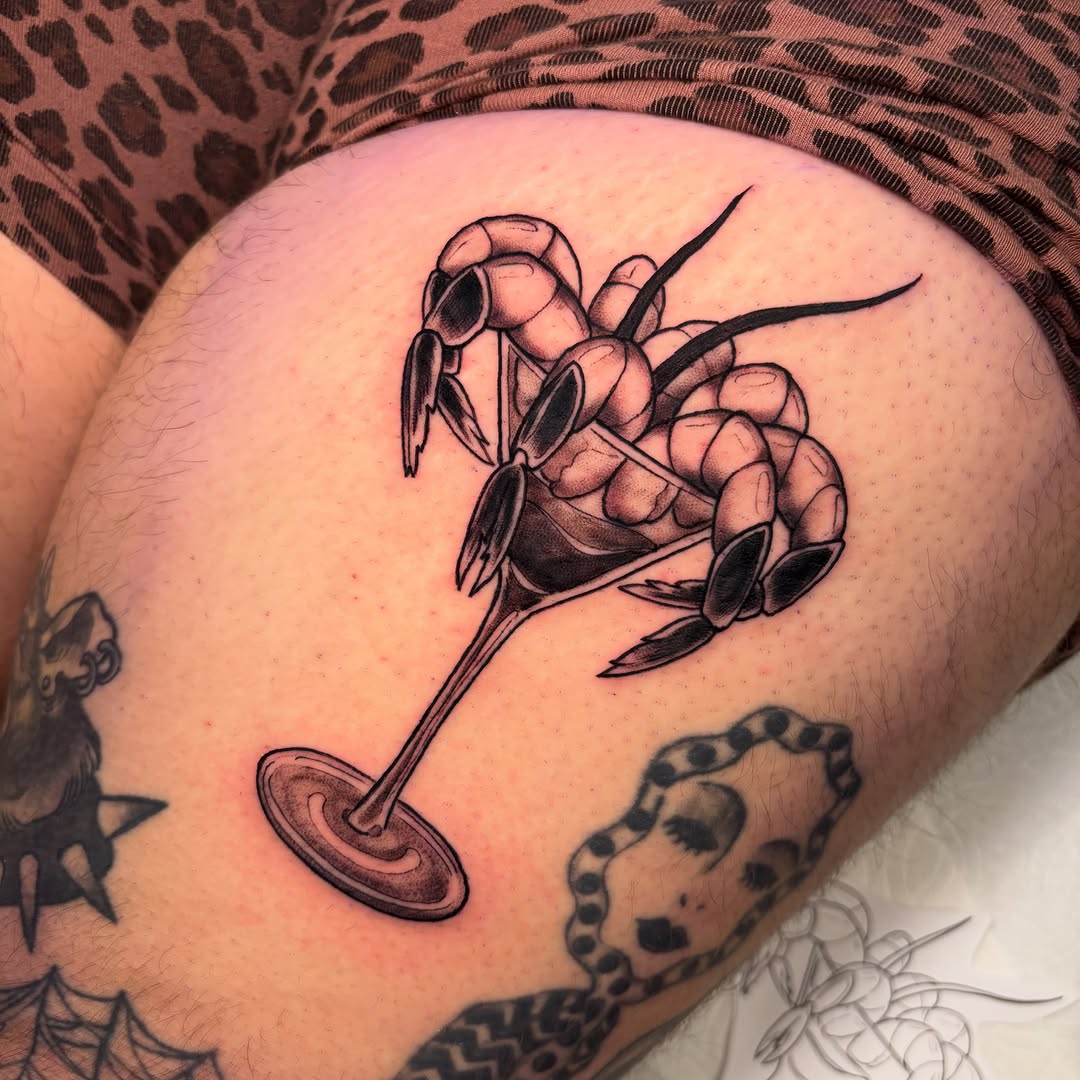 Tattoo by @reidelizabethtattoo — black_and_grey, realism