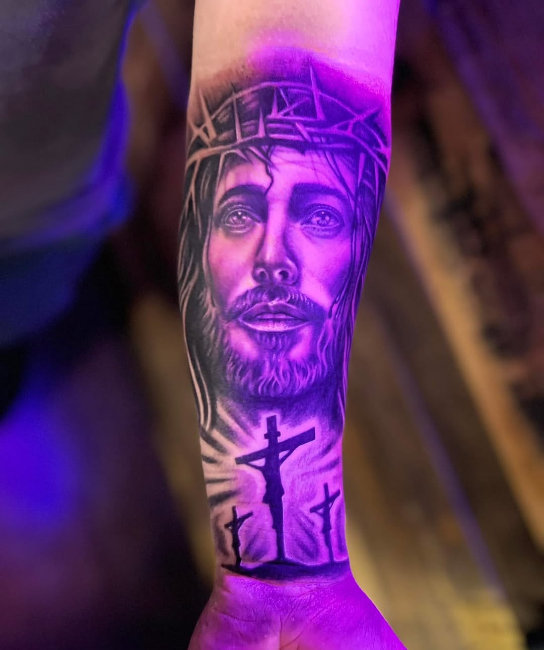 Tattoo by @rainofinktattoos — realism, black_and_grey