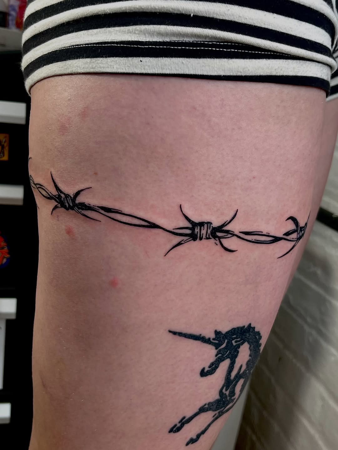 Tattoo by @whatisheavenlike — blackwork