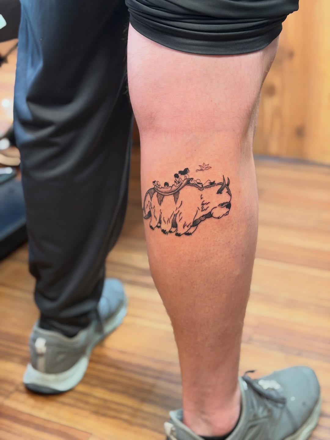 Tattoo by @annasabrowskytattoo — illustrative, anime