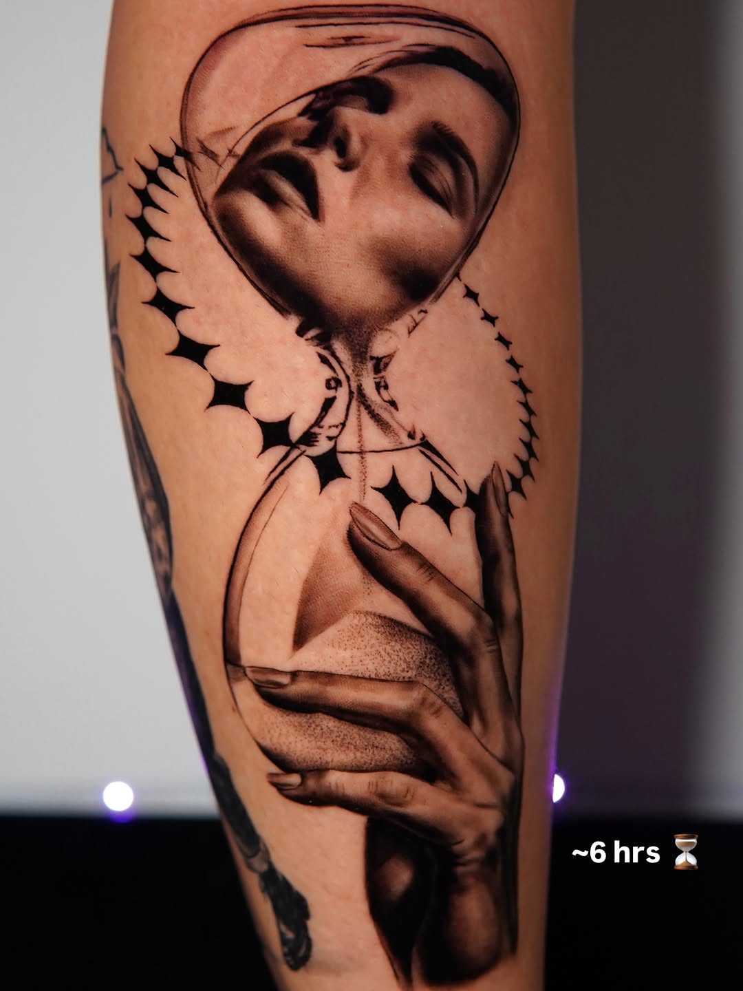 Tattoo by @moe_tatts β realism, black_and_grey