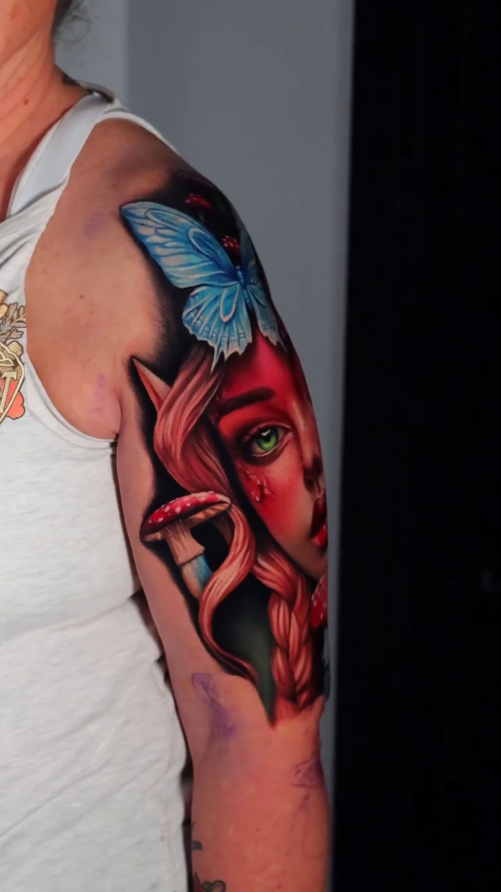 Tattoo by @maryssaannetattoo — realism, dark_realism