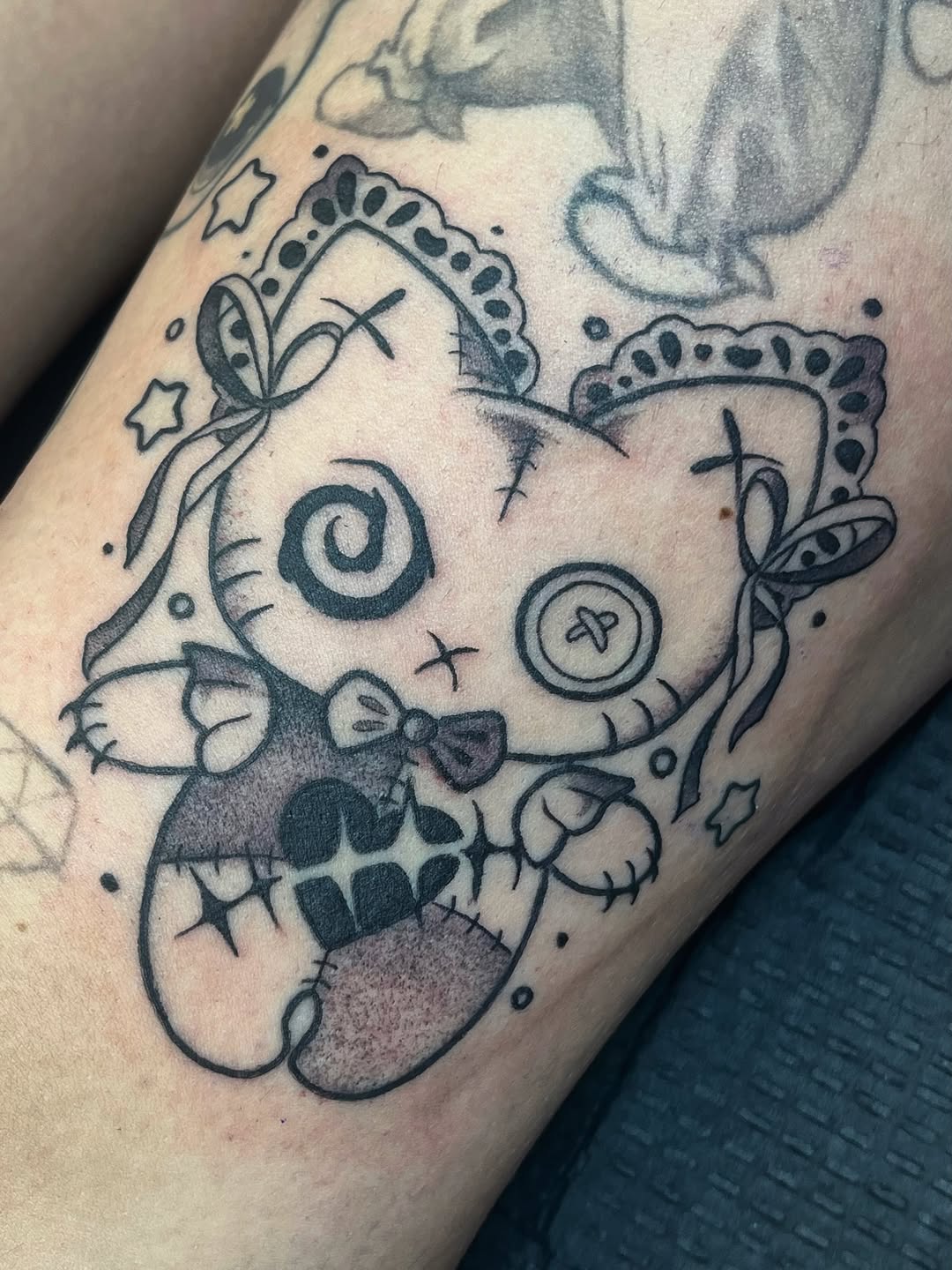 Tattoo by @hannah_ruddell — ignorant, black_and_grey