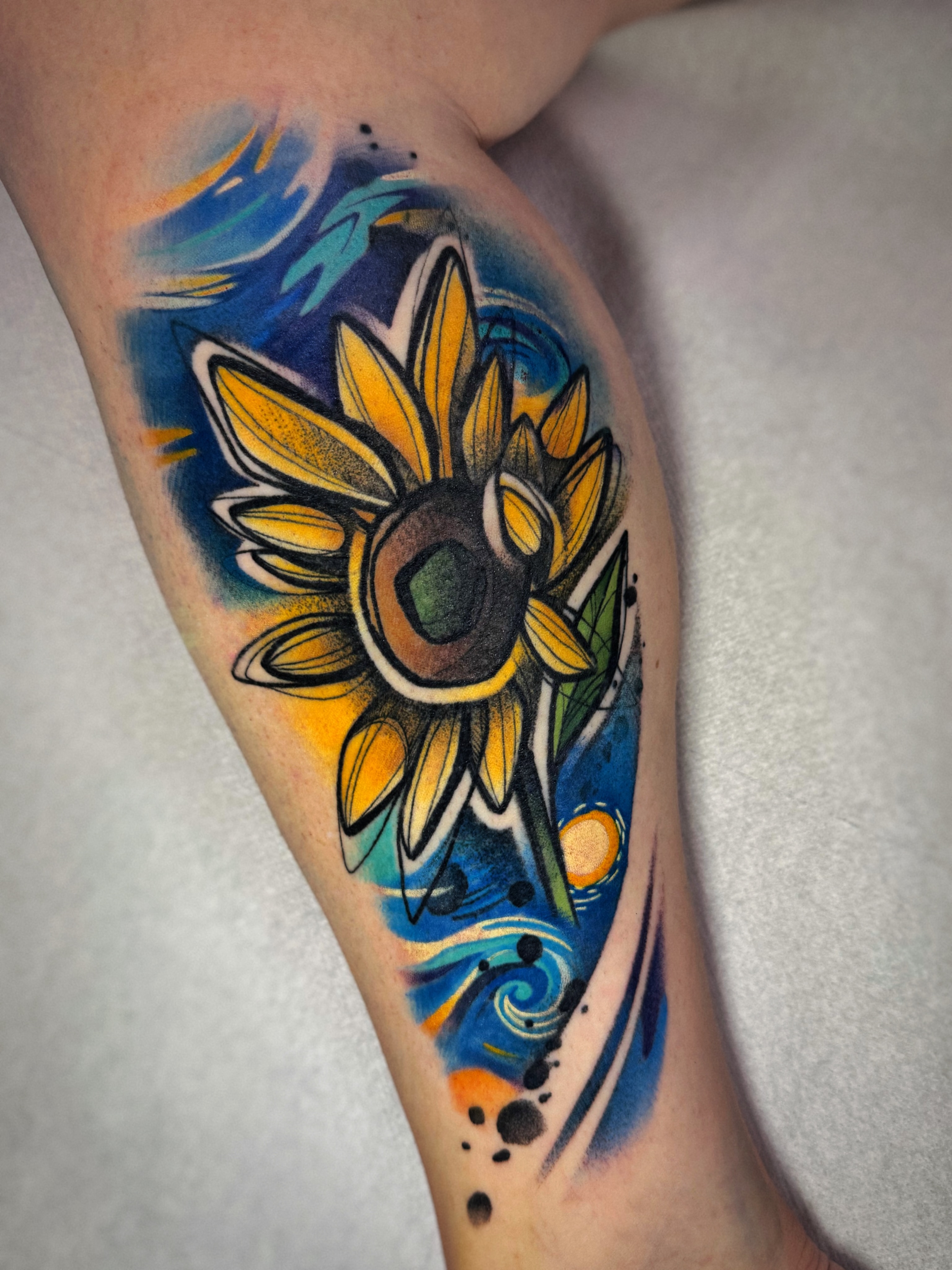 Tattoo by @martapoisontattoo โ new_school, dotwork