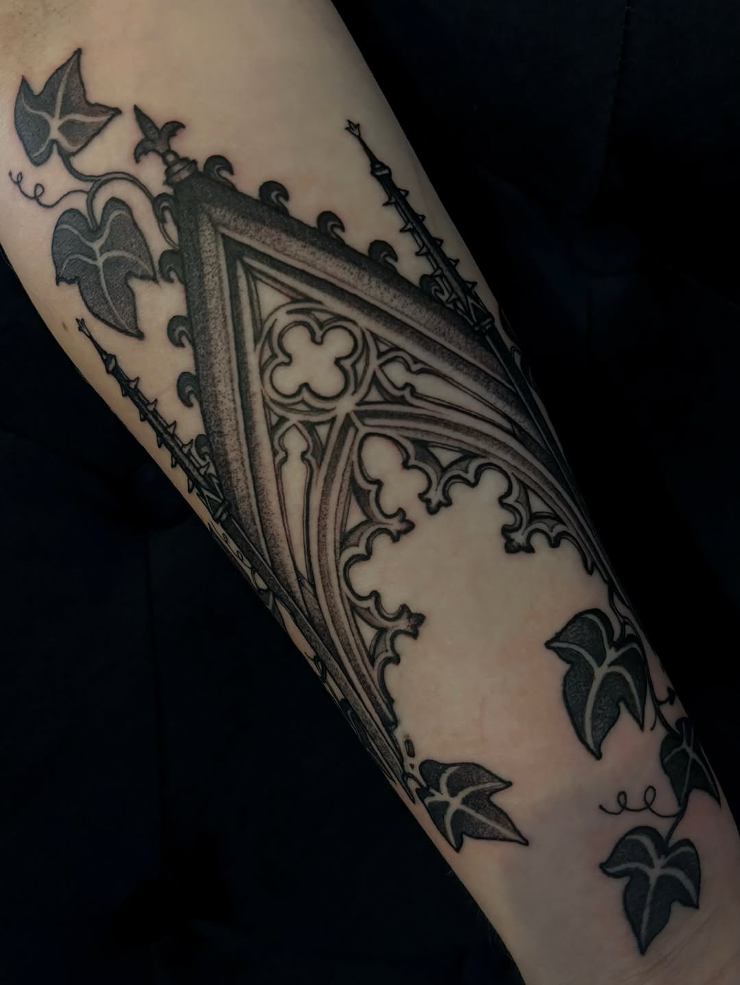 Tattoo by @tk.tattoos — black_and_grey, ornamental
