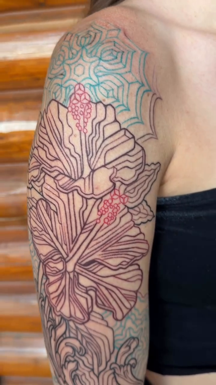Tattoo by @mechmaster_mike — japanese_irezumi, ornamental