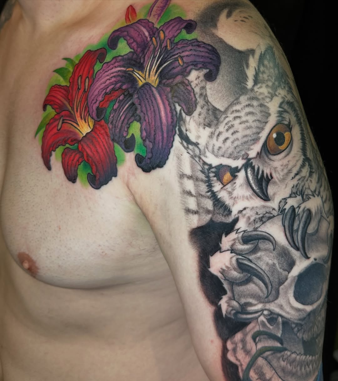 Tattoo by @shanebakertattoo — realism, black_and_grey