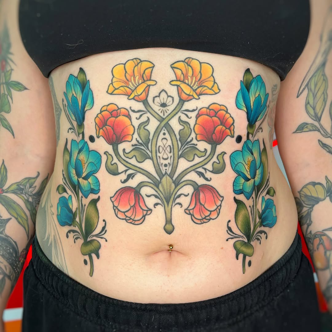 Tattoo by @emidoesart — neo_traditional, ornamental