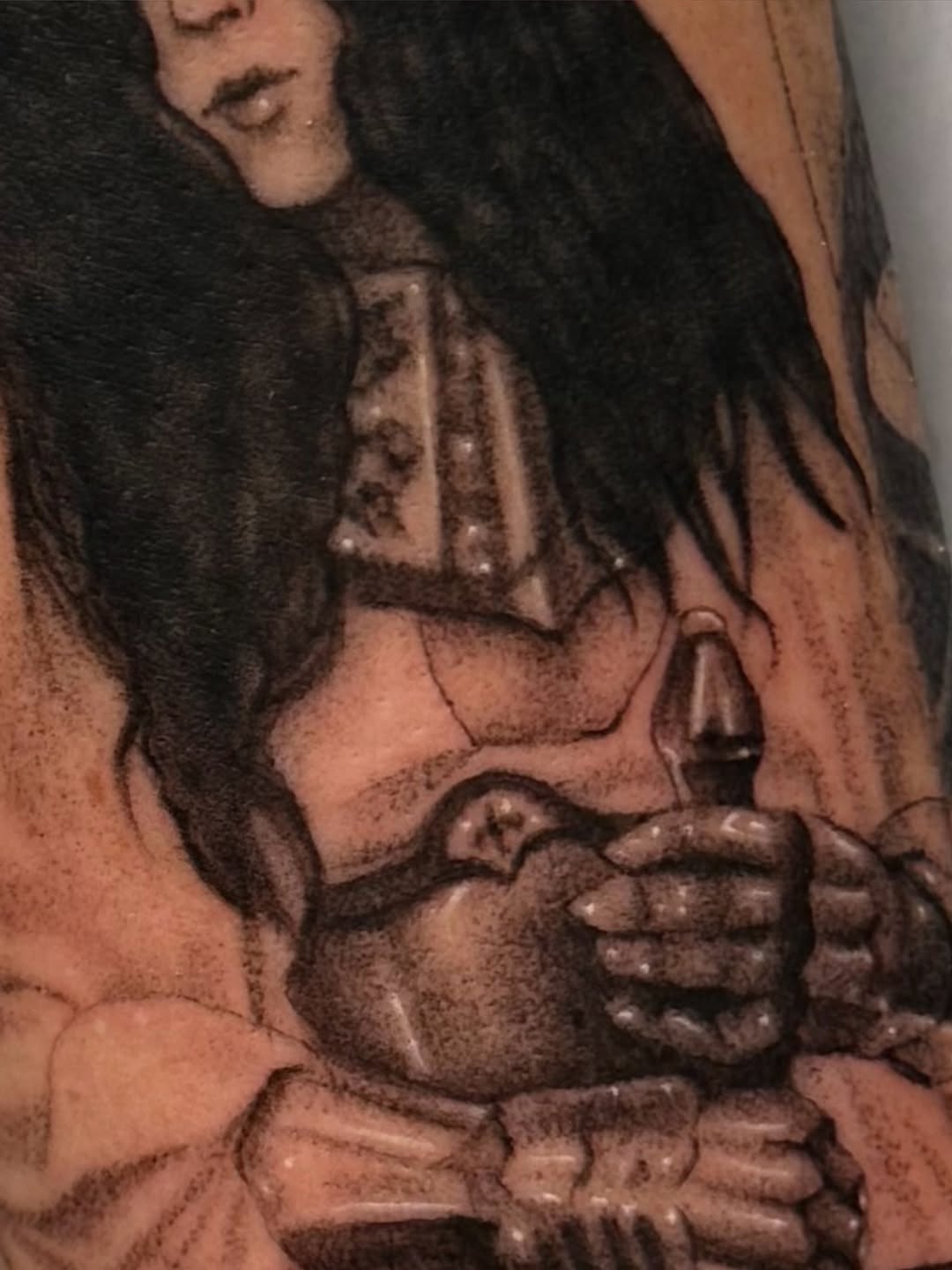Tattoo by @ilovebluestattoos โ realism, dark_realism