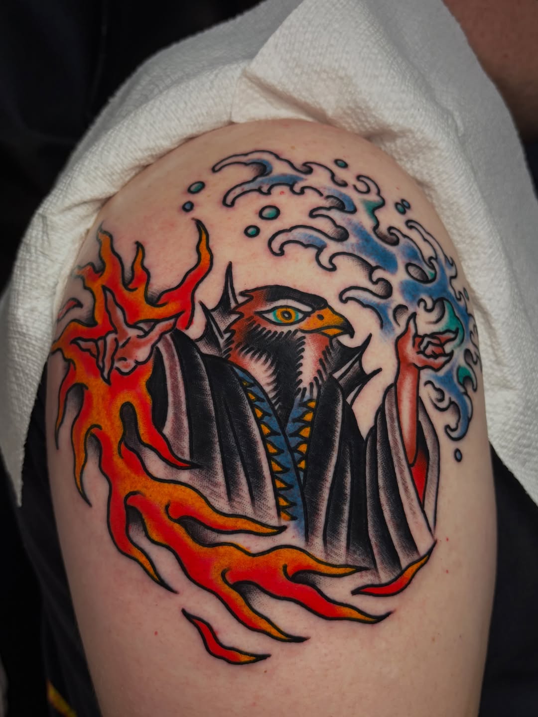 Tattoo by @davidarmacost โ american_traditional