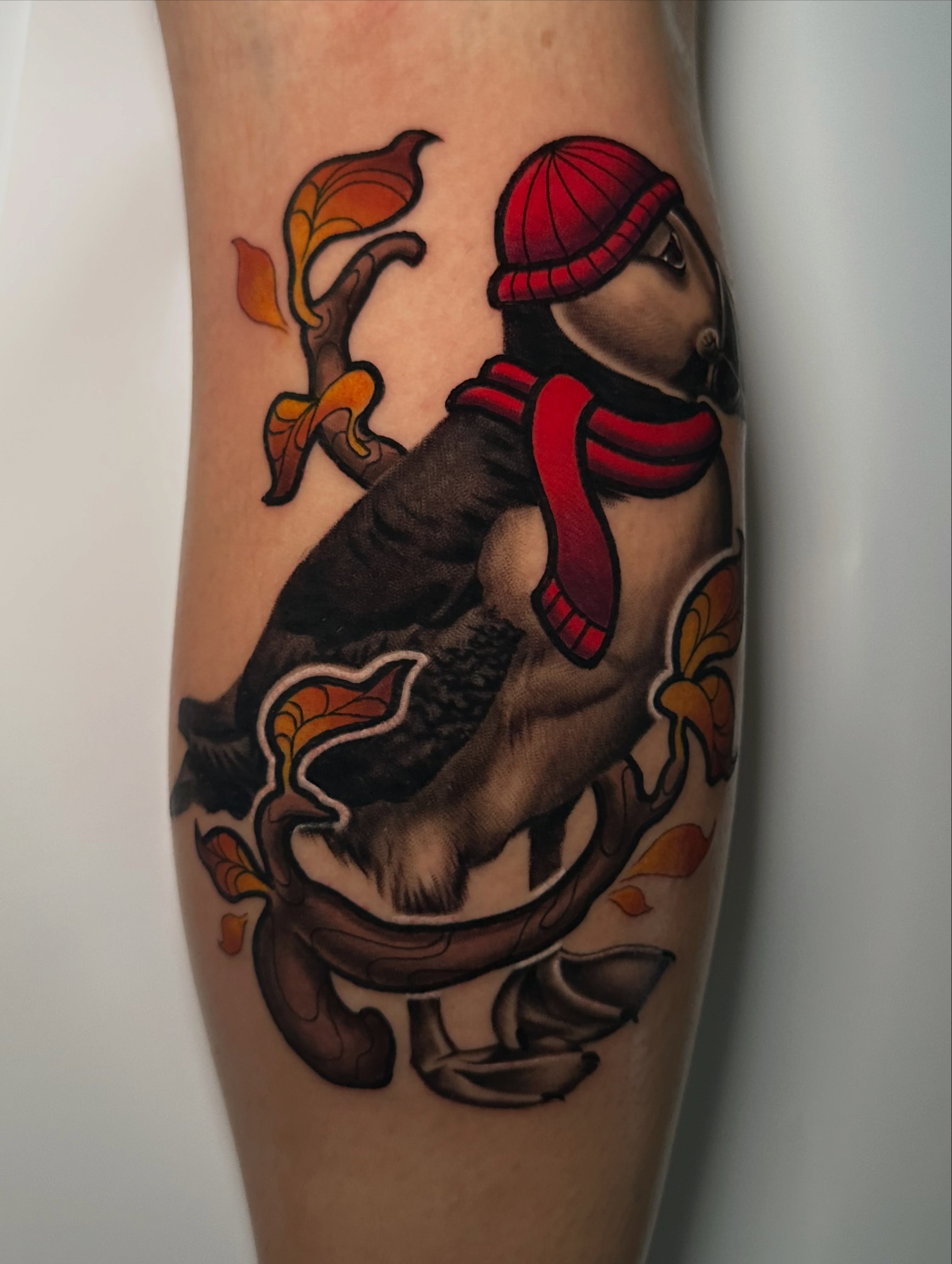 Tattoo by @happycampertattoos โ american_traditional