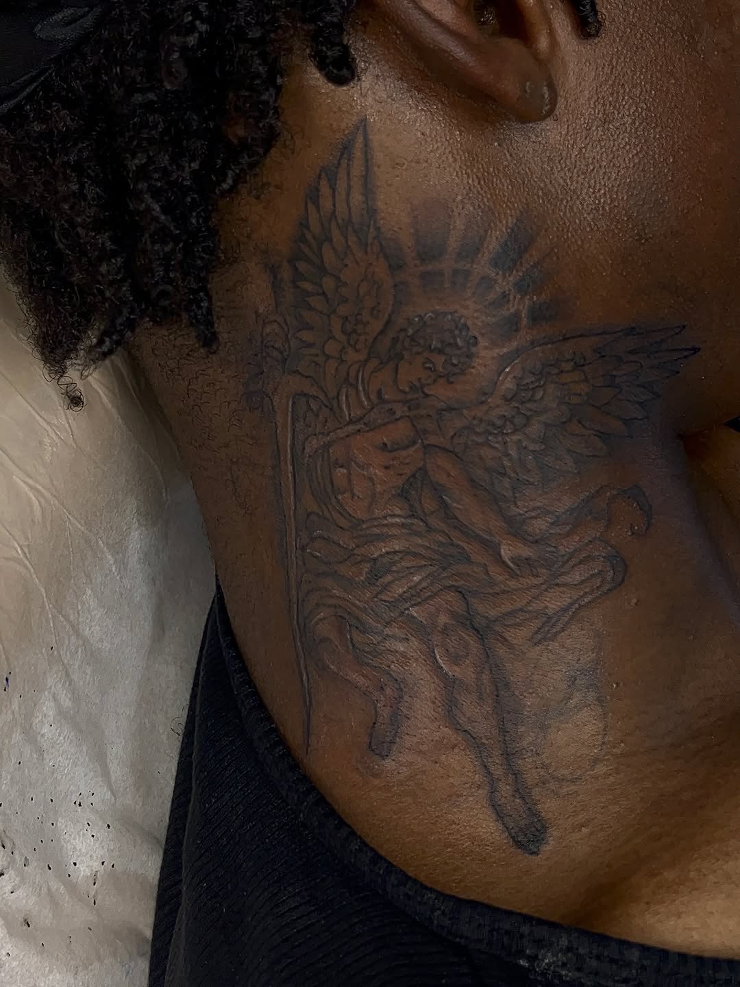 Tattoo by @xlynaeink — realism, black_and_grey