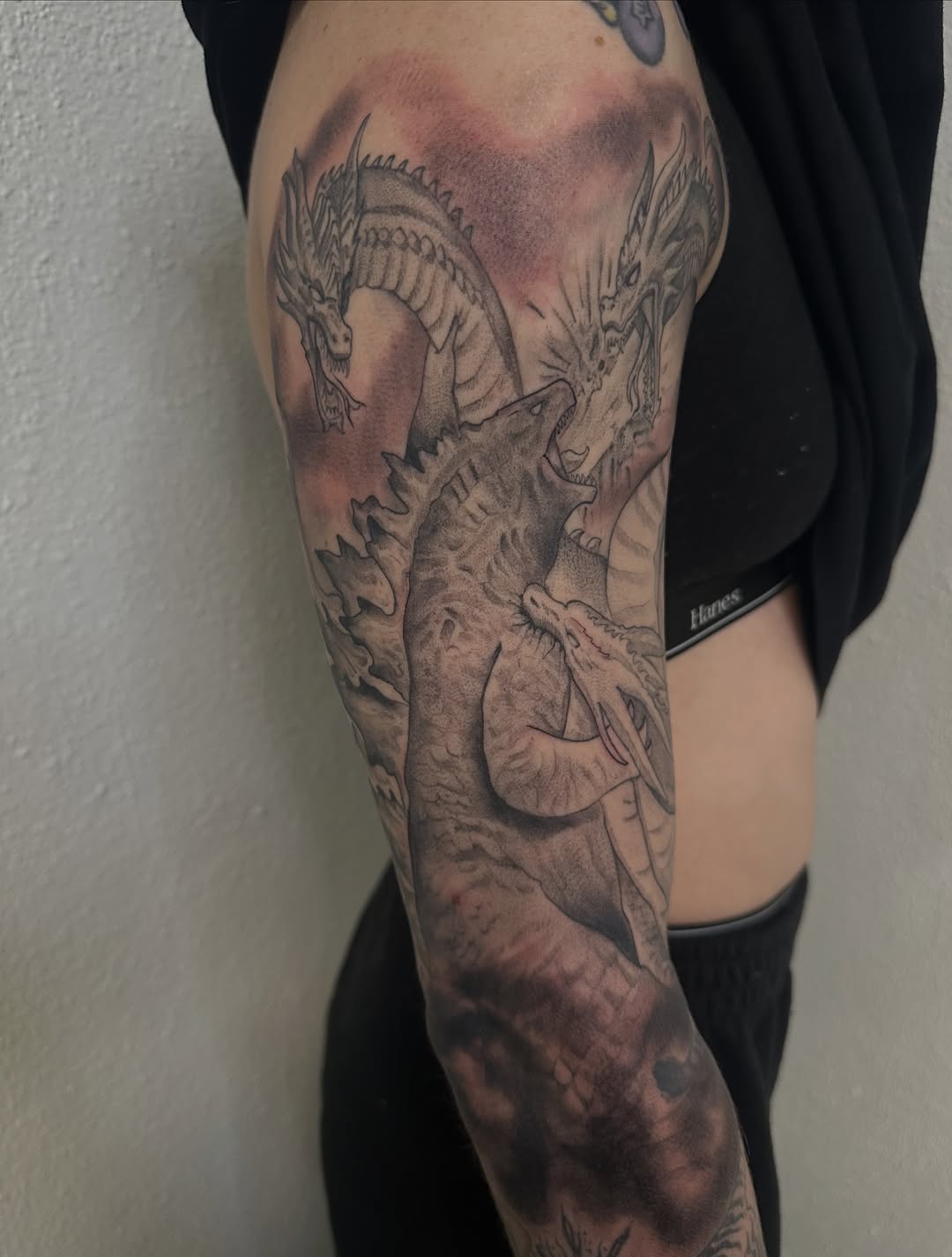 Tattoo by @tonybolony20 — realism, black_and_grey