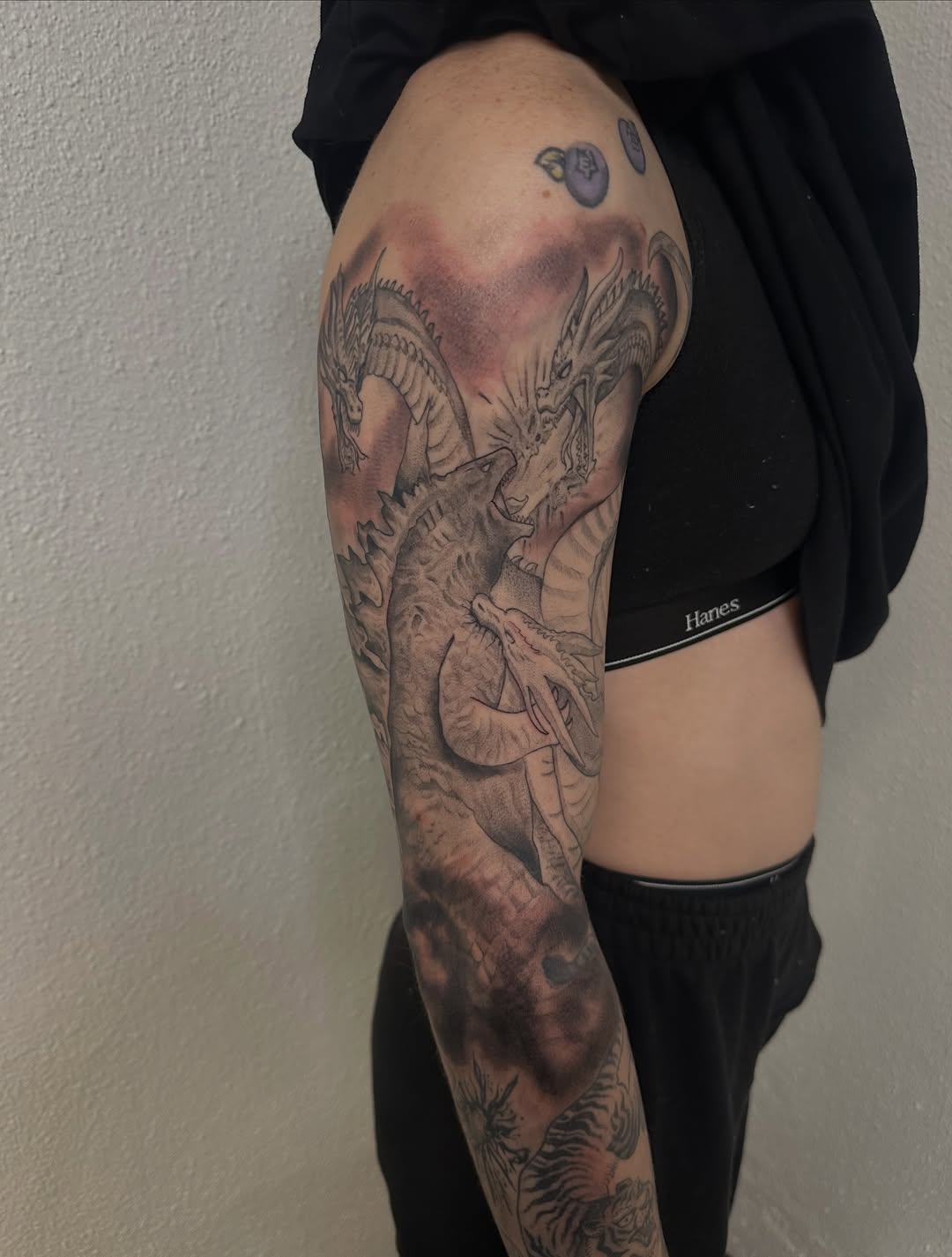 Tattoo by @tonybolony20 — realism, black_and_grey