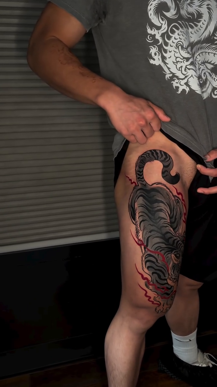 Tattoo by @johntattoo29 — japanese_irezumi, black_and_grey