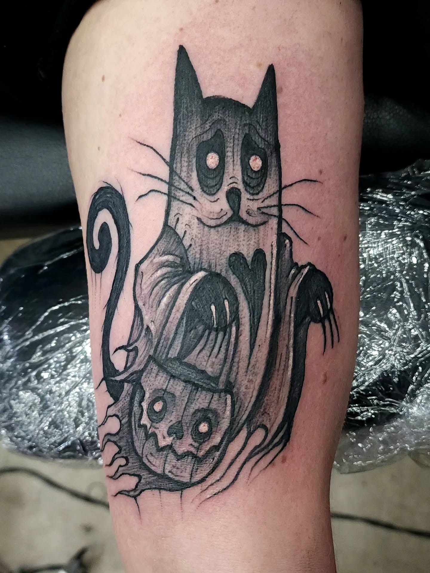 Tattoo by @george_labrada — black_and_grey