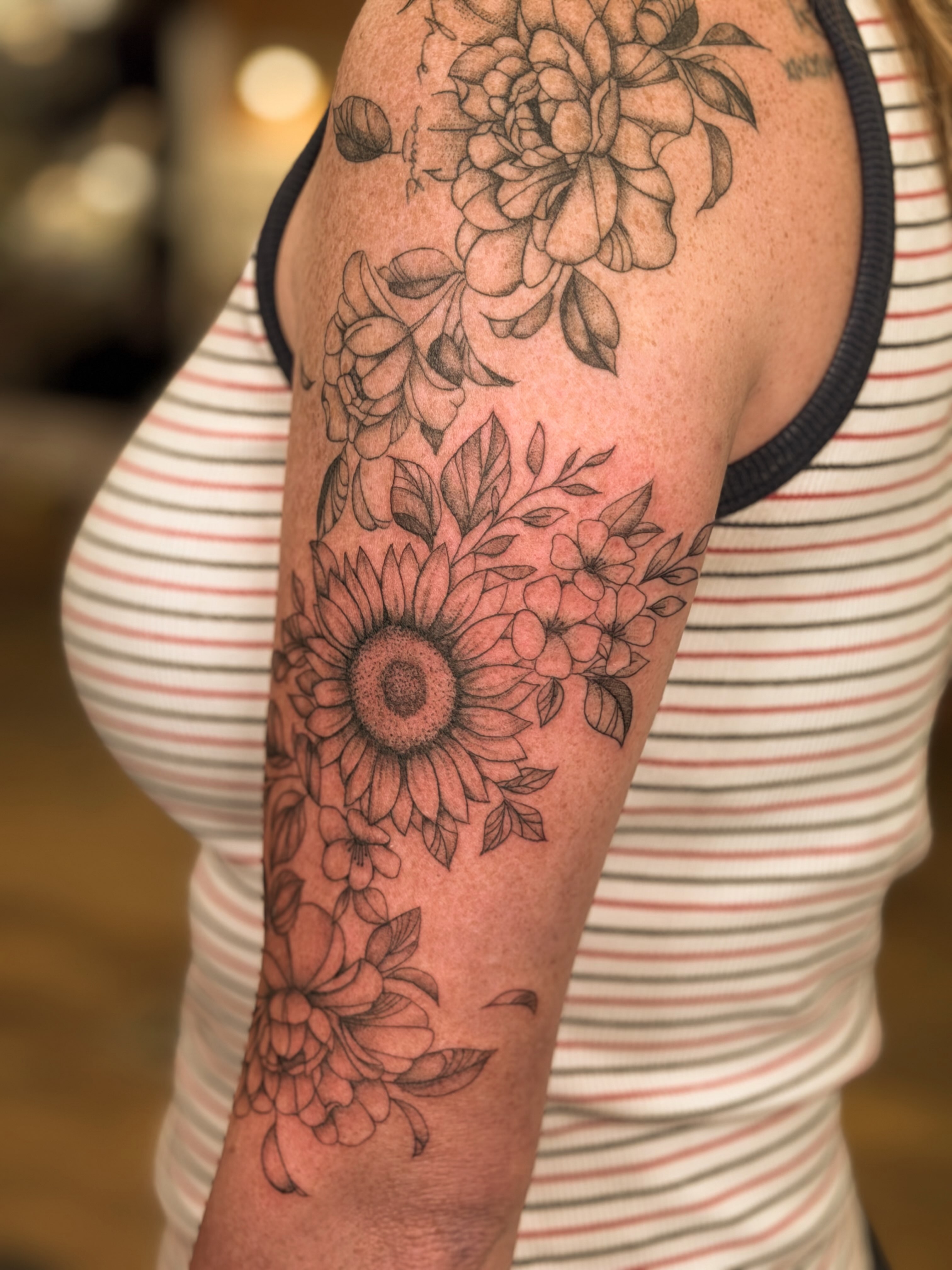 Tattoo by @wildcoyoteco — black_and_grey