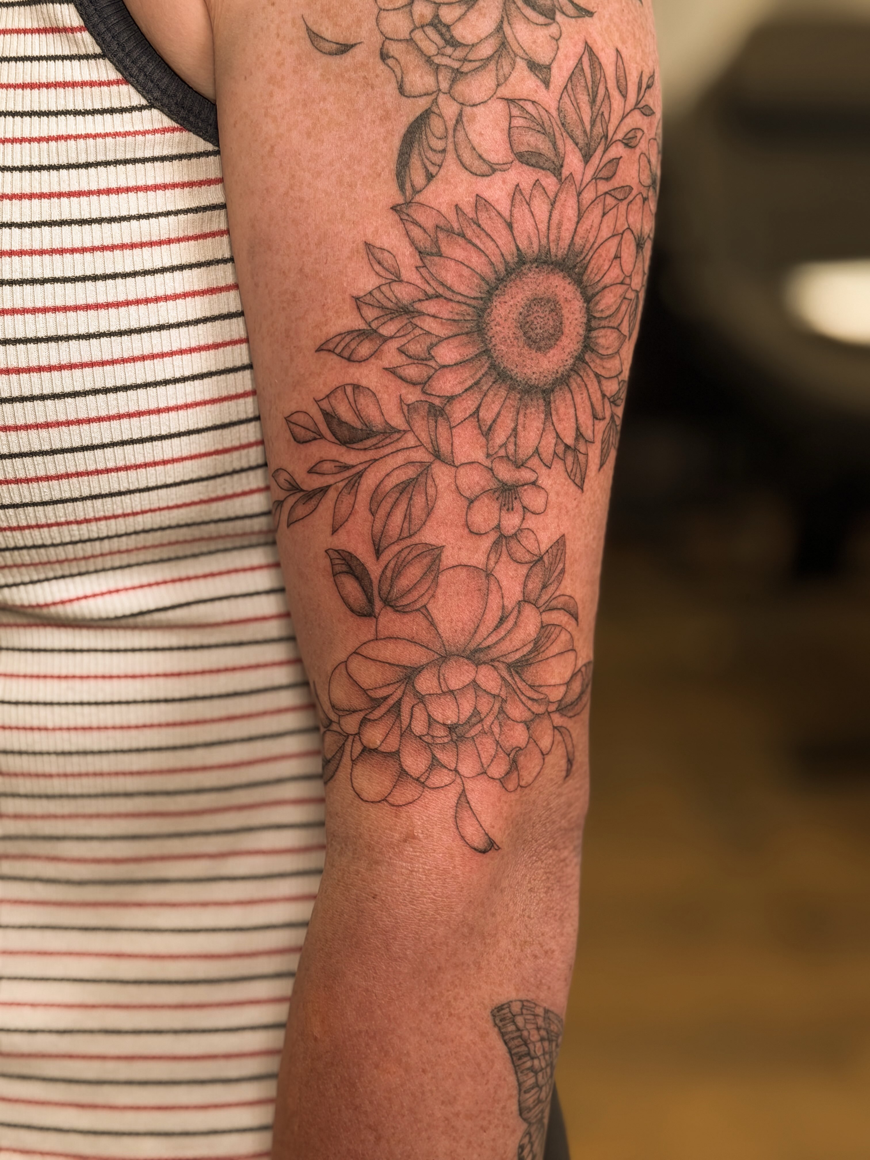 Tattoo by @wildcoyoteco — black_and_grey