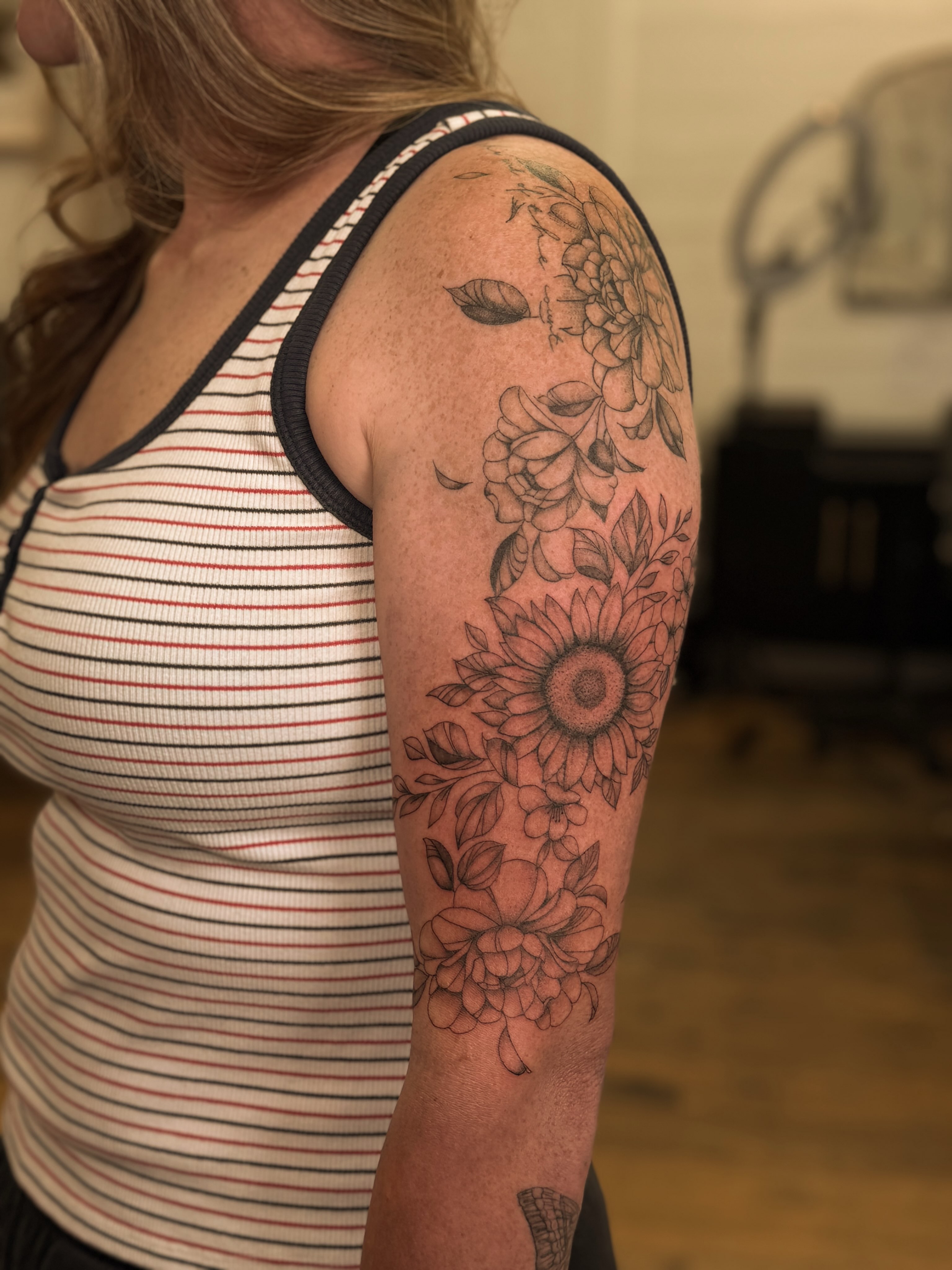 Tattoo by @wildcoyoteco — black_and_grey