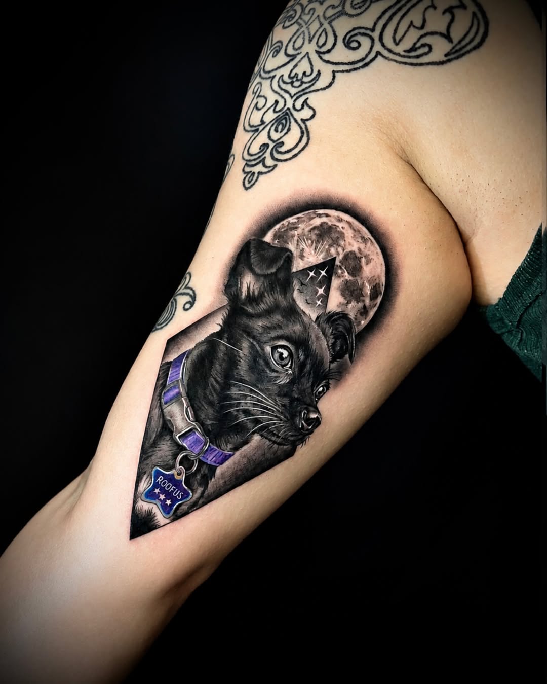 Tattoo by @tattoosbymarcy — realism, black_and_grey