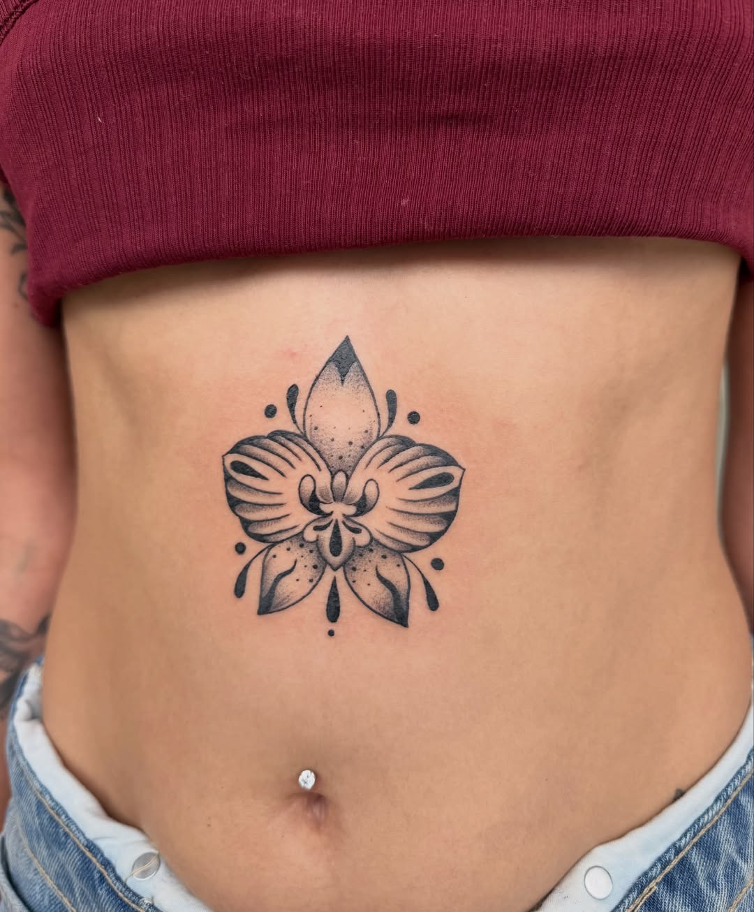 Tattoo by @elliemac.tattoos — dotwork