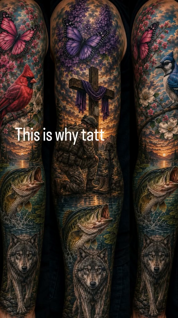 Tattoo by @noahmorristattoos — realism, black_and_grey