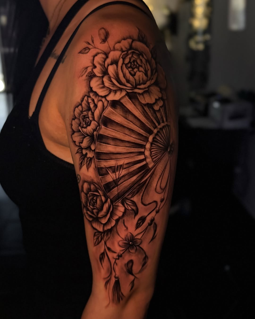 Tattoo by @rachelbtattoos — black_and_grey, realism