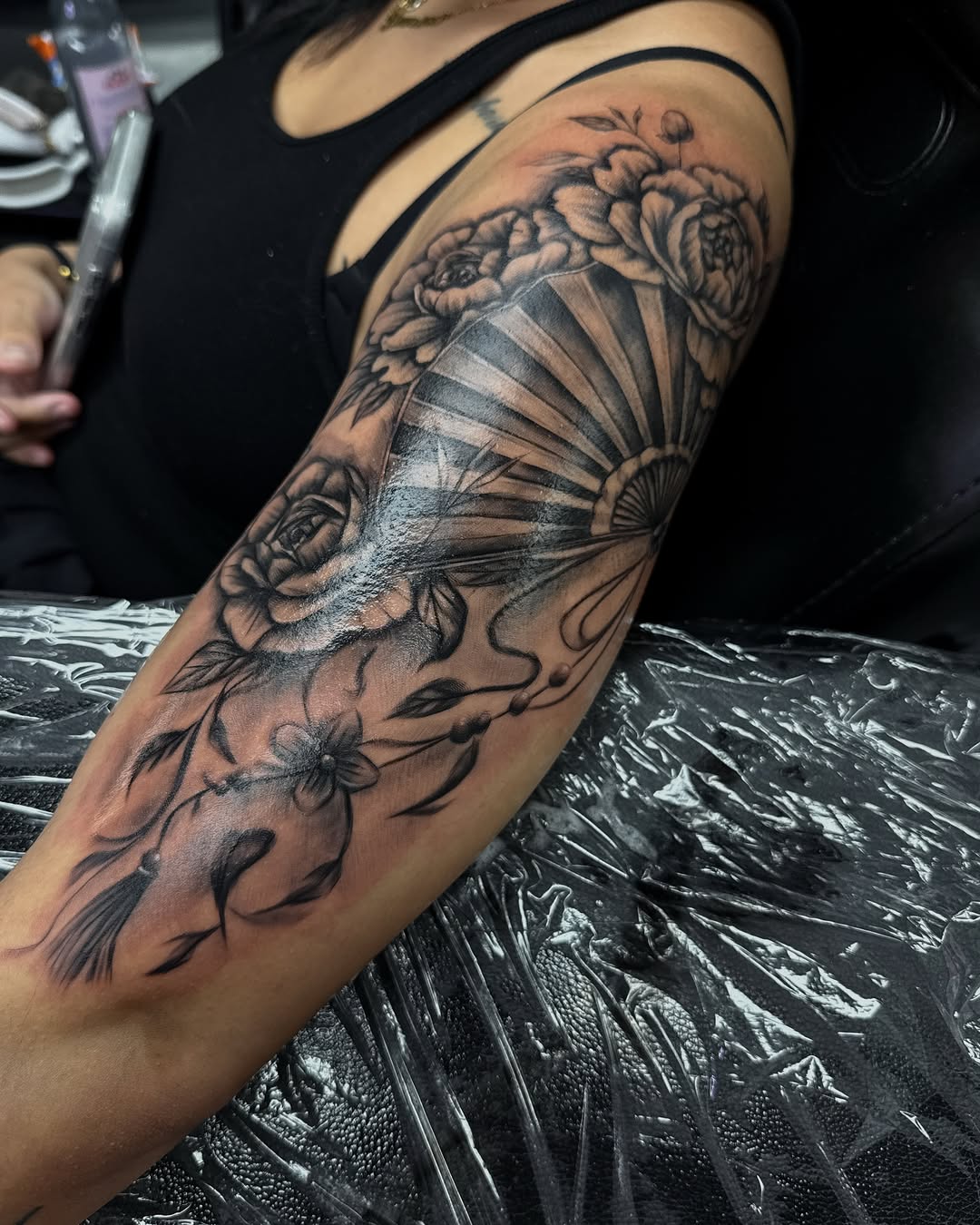 Tattoo by @rachelbtattoos — black_and_grey, realism