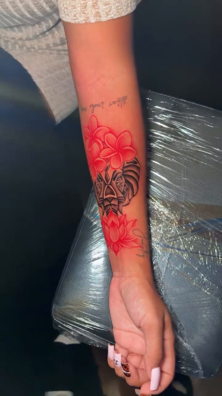 Tattoo by @maleekinkz โ neo_traditional, black_and_grey