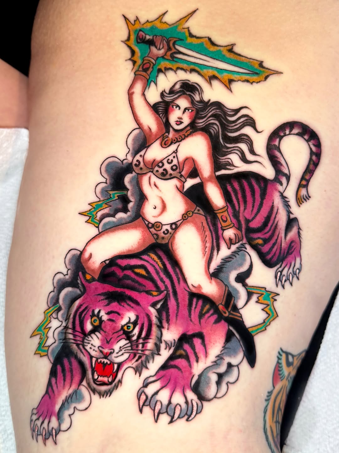 Tattoo by @haleytucker — american_traditional, neo_traditional