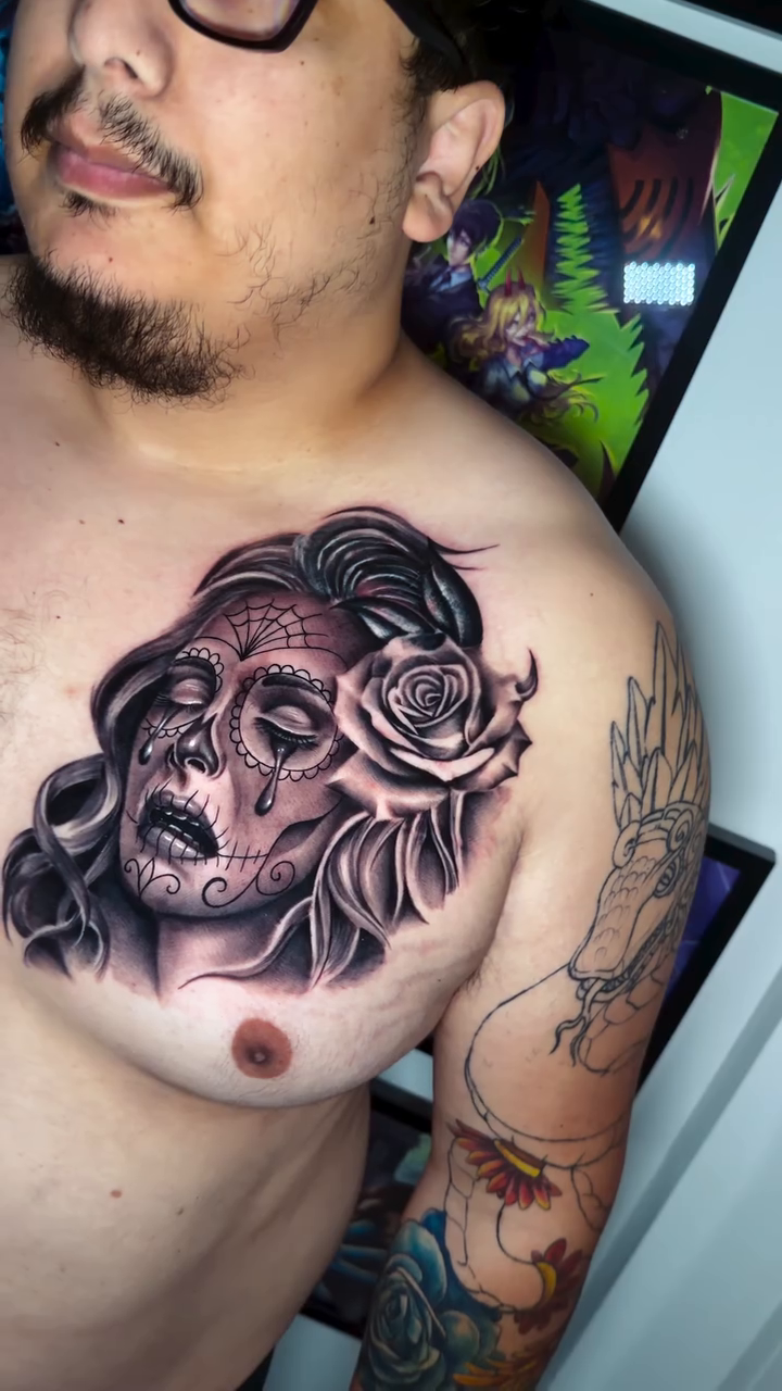 Tattoo by @dannys_tattoo_official — realism, black_and_grey