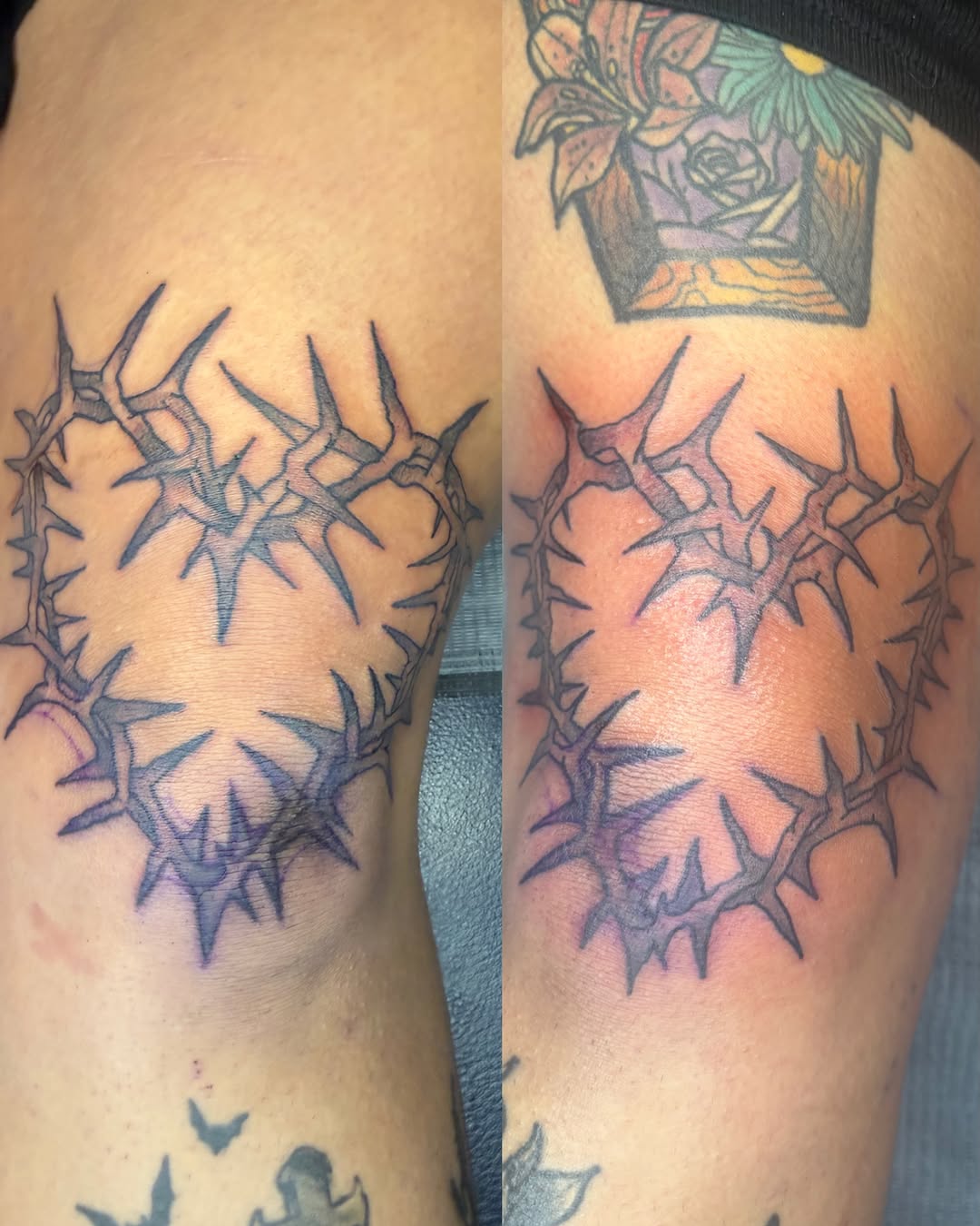 Tattoo by @lilithwhite2259 — black_and_grey