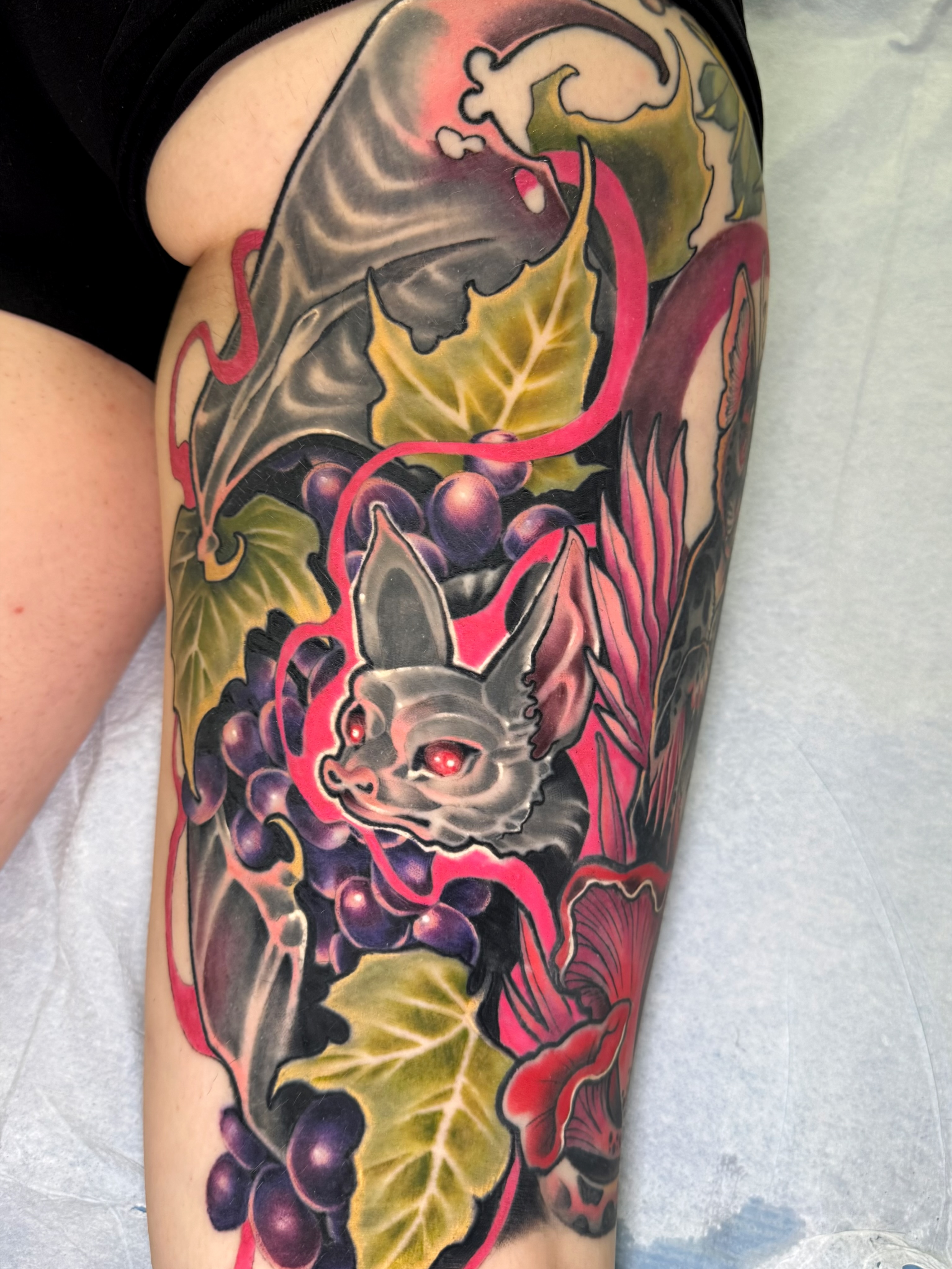 Tattoo by @scuba.steve.tattoos — american_traditional, dark_realism